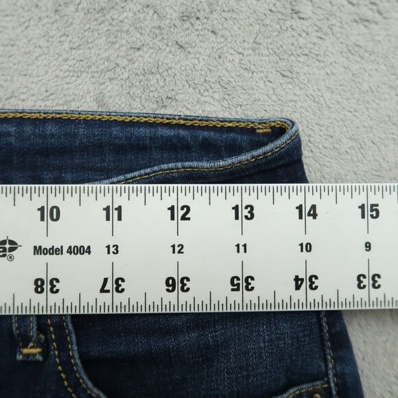 Levi's 721 Jeans Women's Size 28 Blue High-Rise Skinny Denim 28" Inseam Stretch - Picture 3 of 16